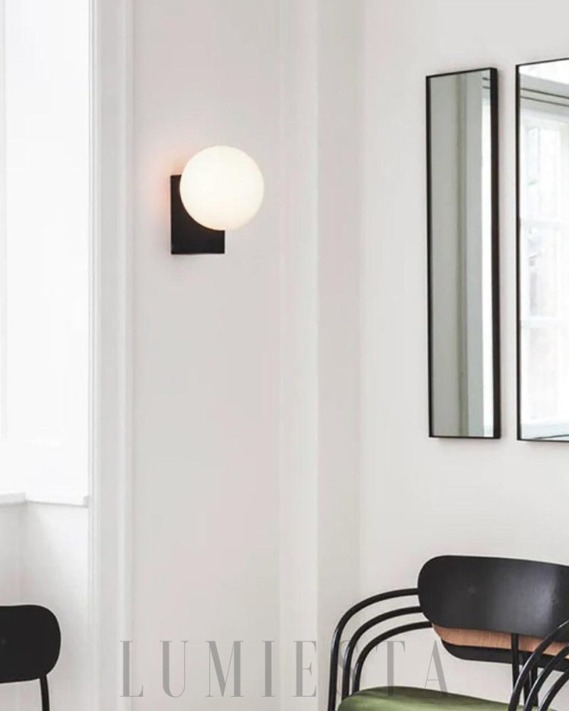 Lampa Ścienna Journey SHY2 Stylowy Design w Kolorze Czarnym