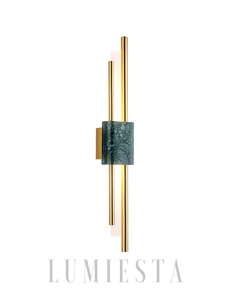 Lampa ścienna Marble Tanto w stylu nowoczesnym z marmuru