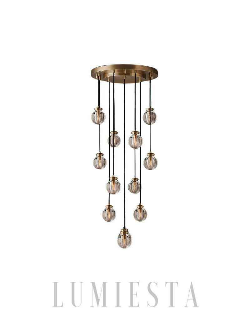 Lampa wisząca Fantasy Pearl Ball w stylu vintage 56cm