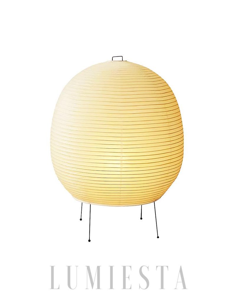 Lampa stołowa Akari Bonn z papieru ryżowego 45cm 60cm
