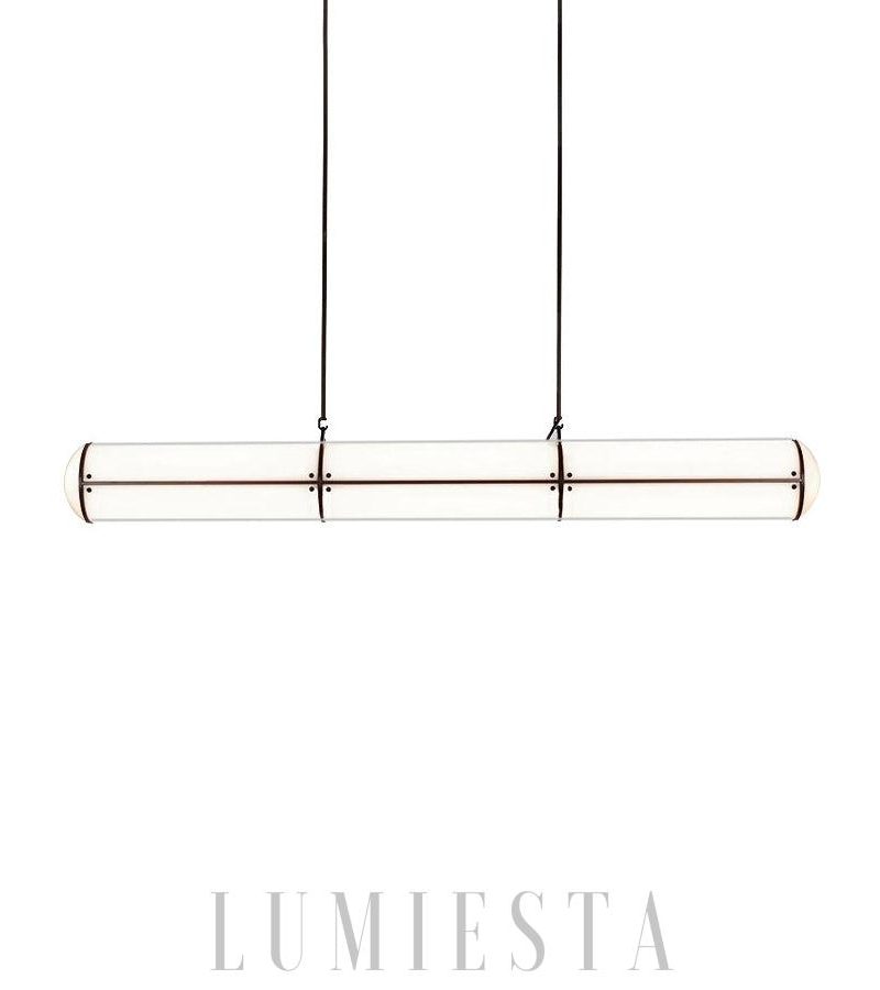 Lampa wisząca Endless w stylu nowoczesnym złota i czarna