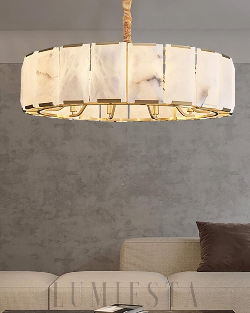 Rumiep - lampa wisząca w stylu nowoczesnym okrągła