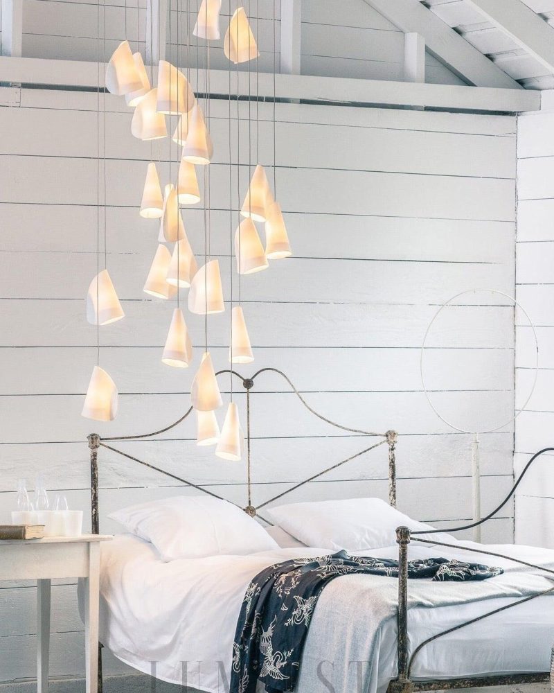 Nowoczesny klaster lamp wiszących Series 21 w białym kolorze