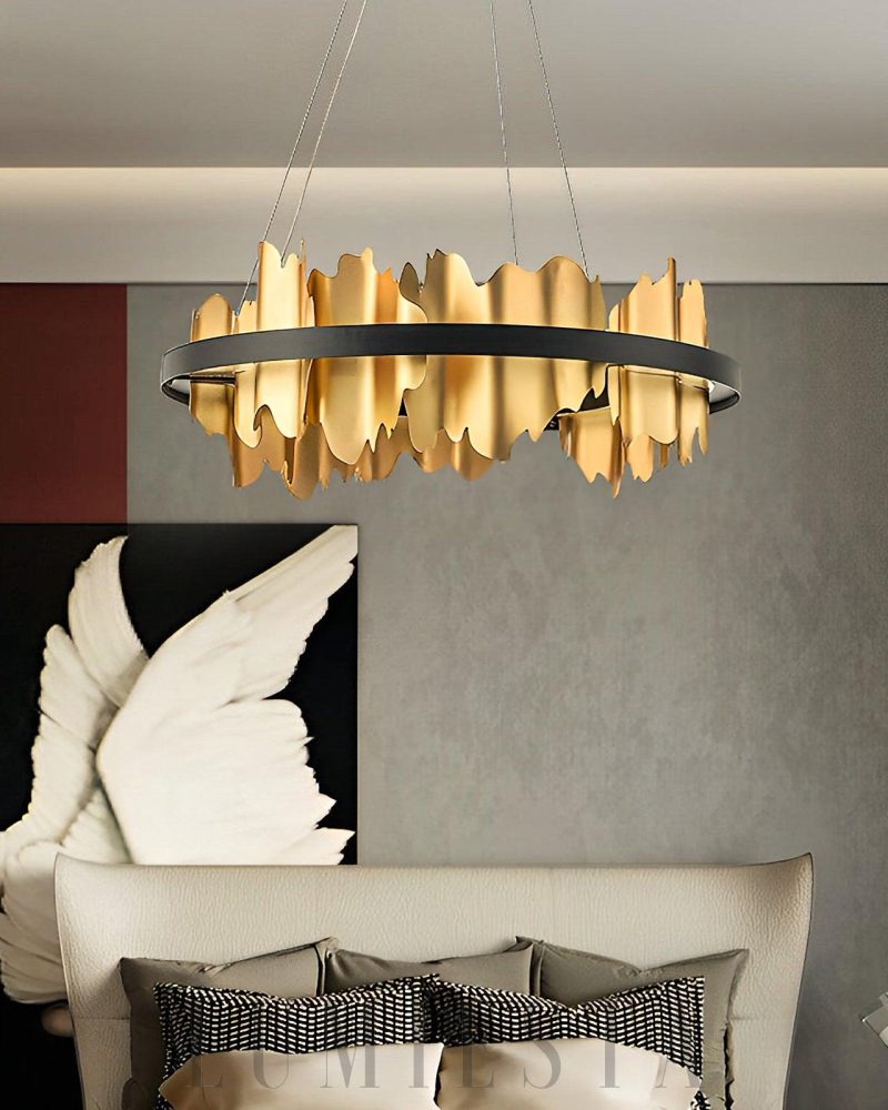Lampa wisząca Midnight Shadow z regulacją barwy światła