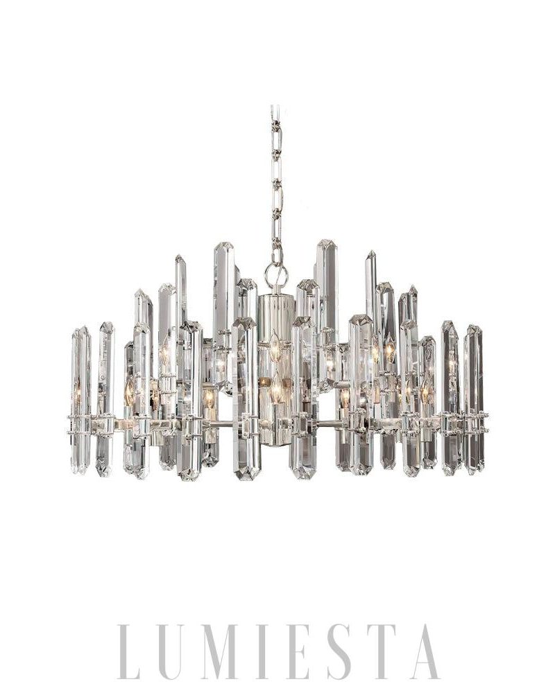 Ninga - lampa wisząca okrągła w stylu nowoczesnym