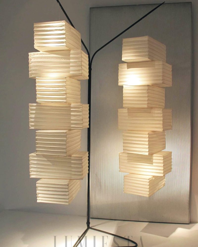 Lampa wisząca Akari 36N w białym kolorze klasyczny design