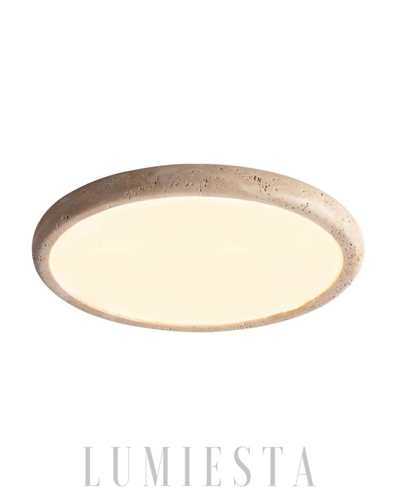Kinkiet sufitowy Travertine Kleine w stylu nowoczesnym 48 cm