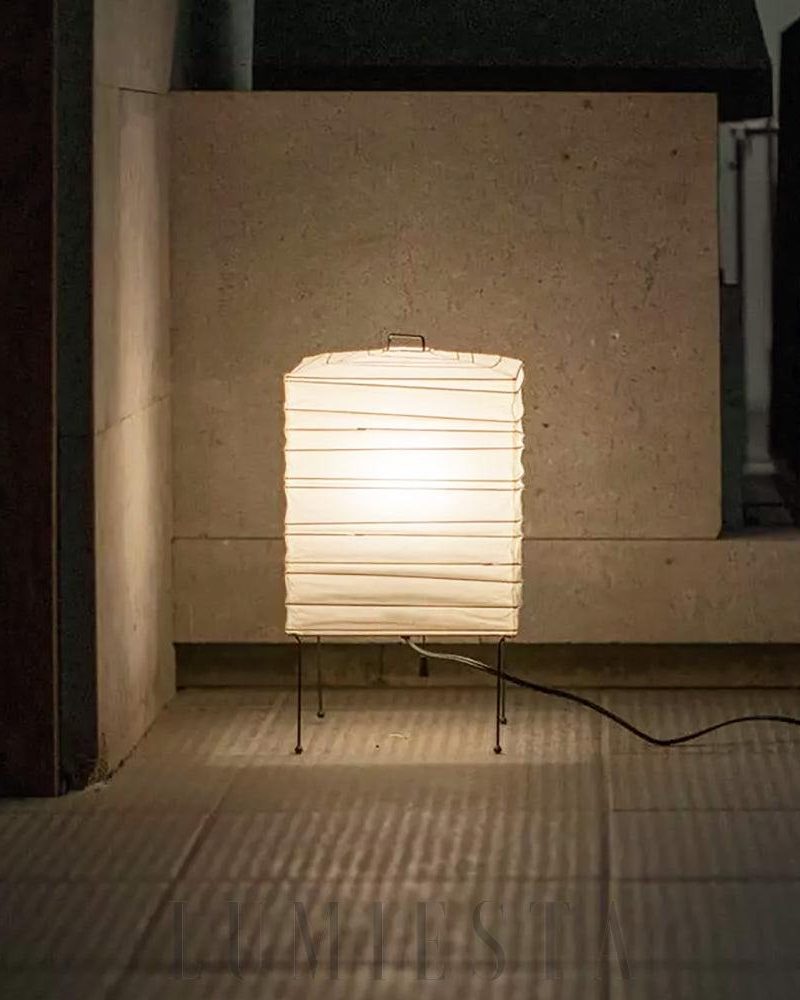 Lampa stołowa Akari 1X w tradycyjnym stylu 19cm x 38cm