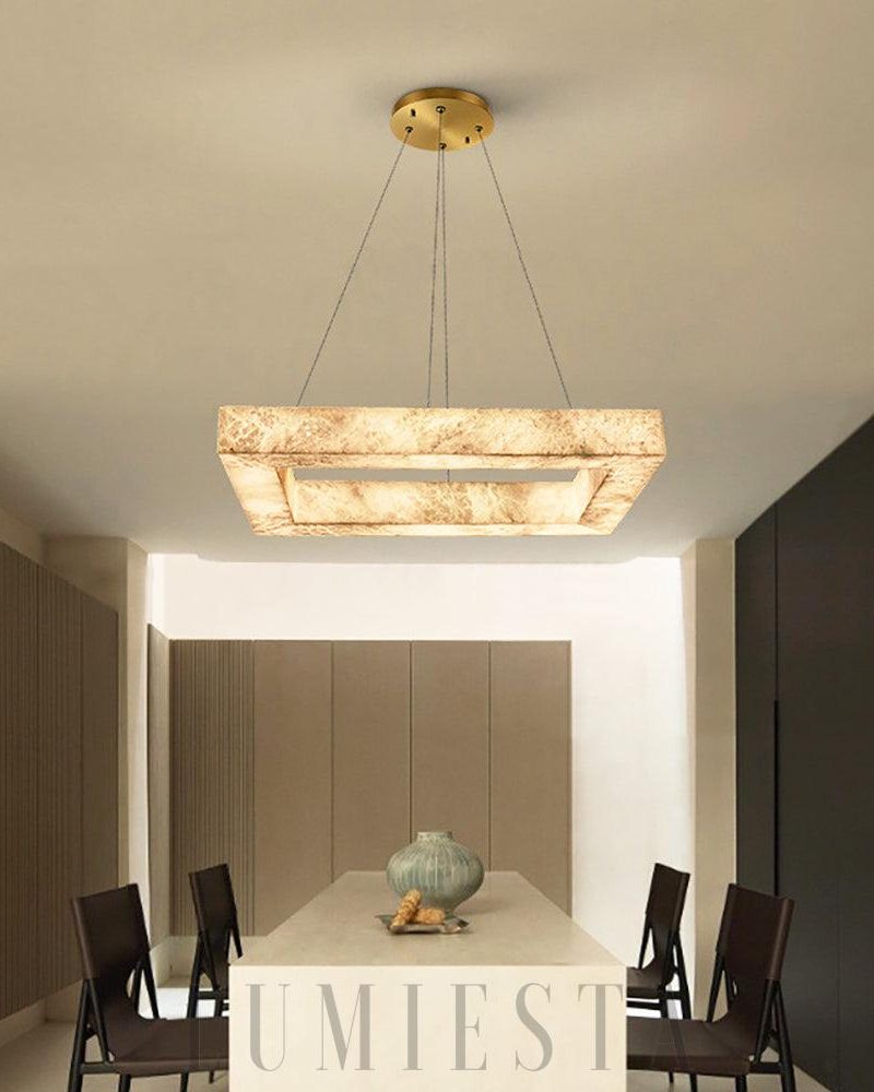 Chander - lampa wisząca w stylu nowoczesnym kwadratowa