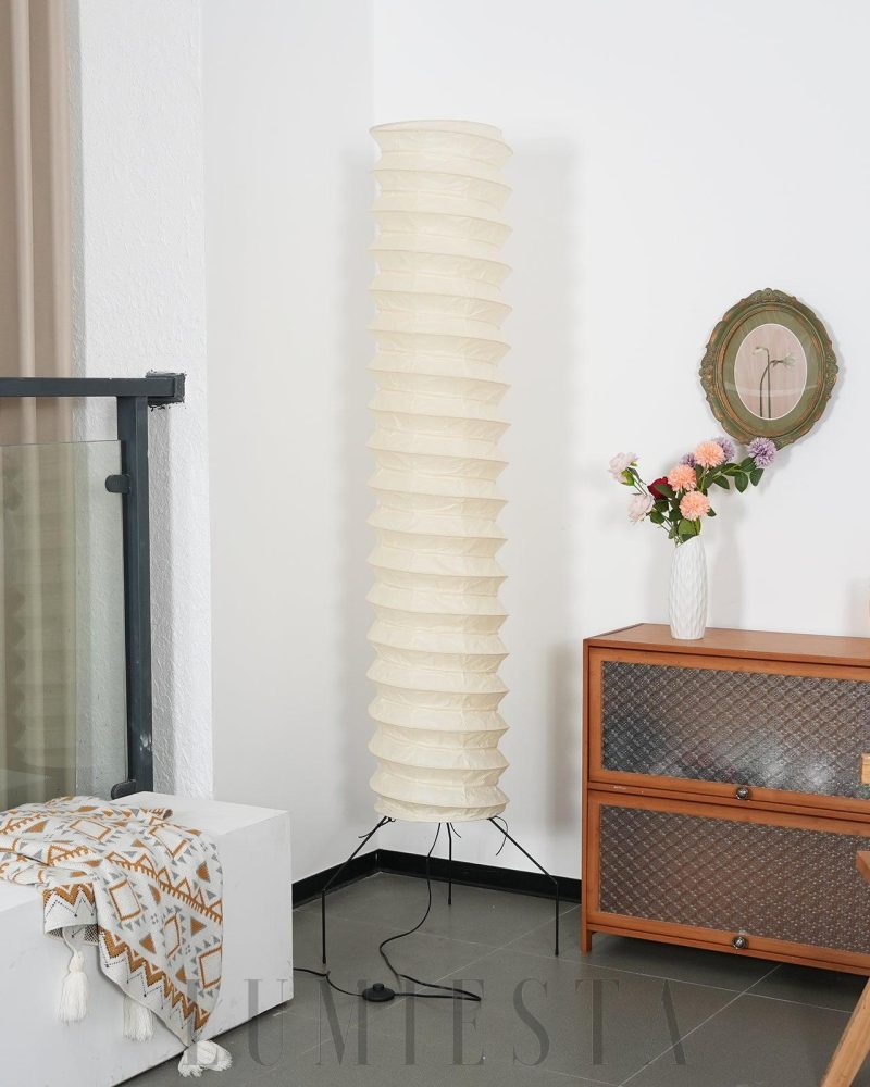 Lampa podłogowa Akari UF4-31N w eleganckim stylu japońskim