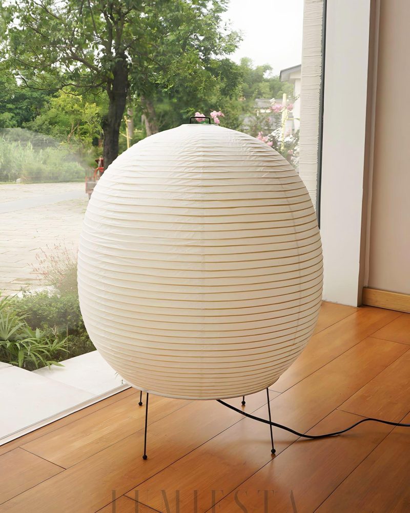 Lampa stołowa Akari Bonn z papieru ryżowego 45cm 60cm