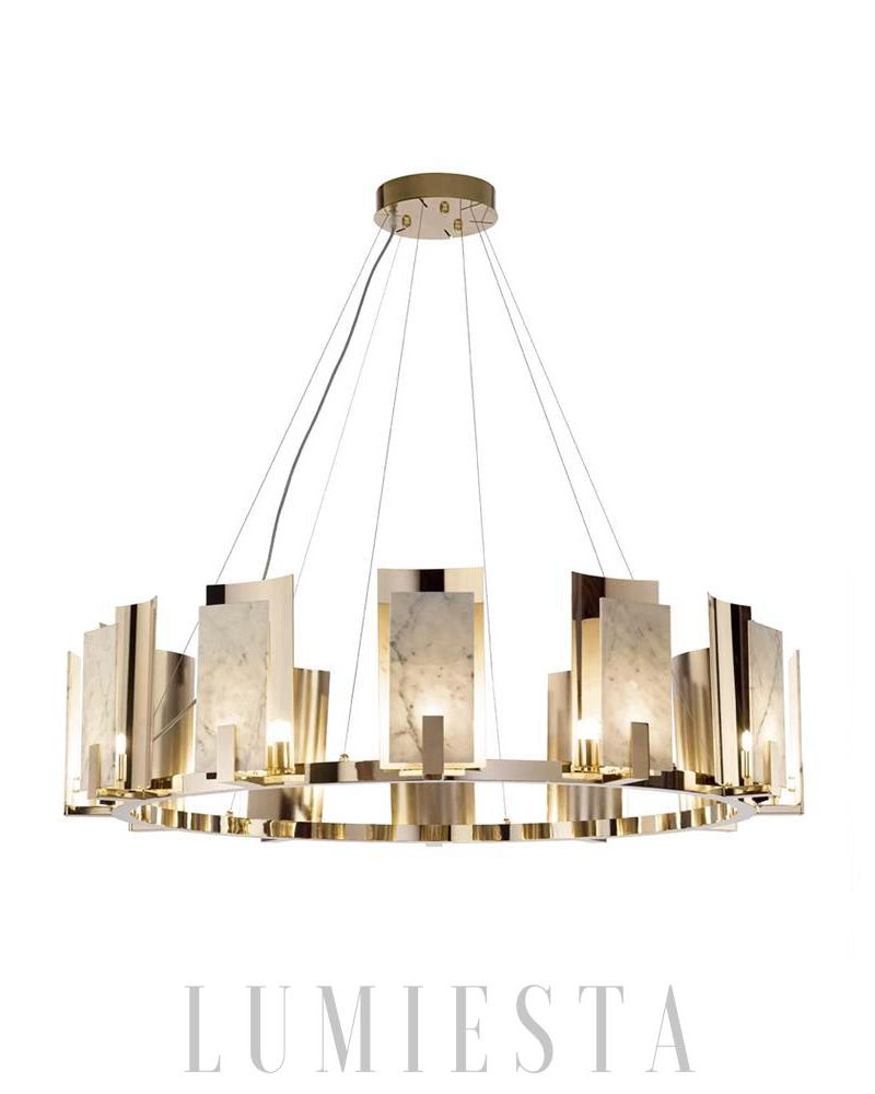 Lumitra - lampa wisząca okrągła w nowoczesnym stylu
