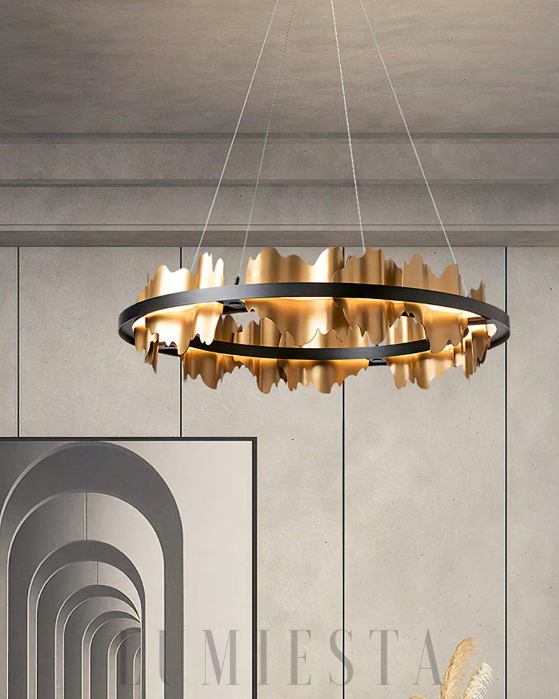Lampa wisząca Midnight Shadow z regulacją barwy światła