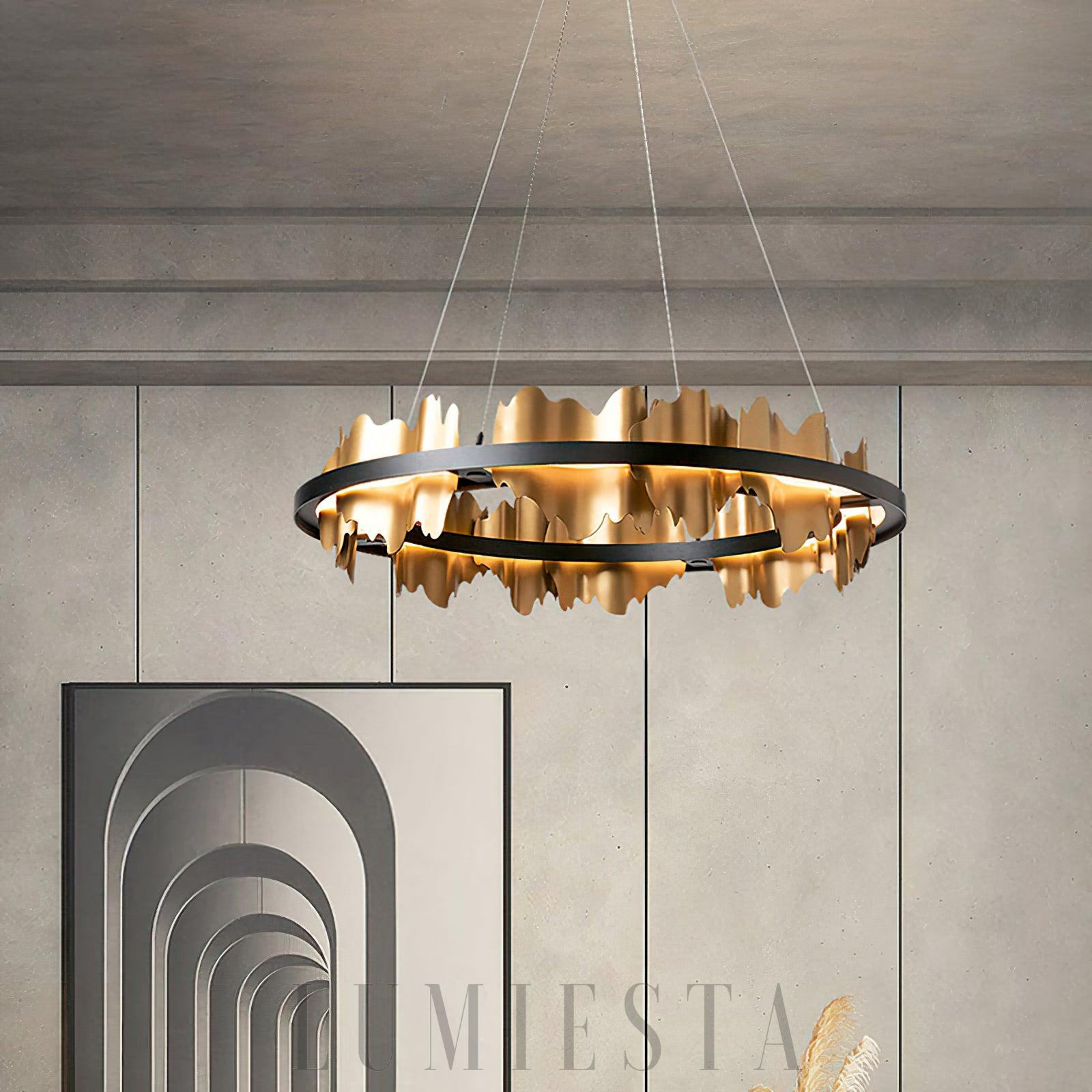 Lampa wisząca Midnight Shadow z regulacją barwy światła