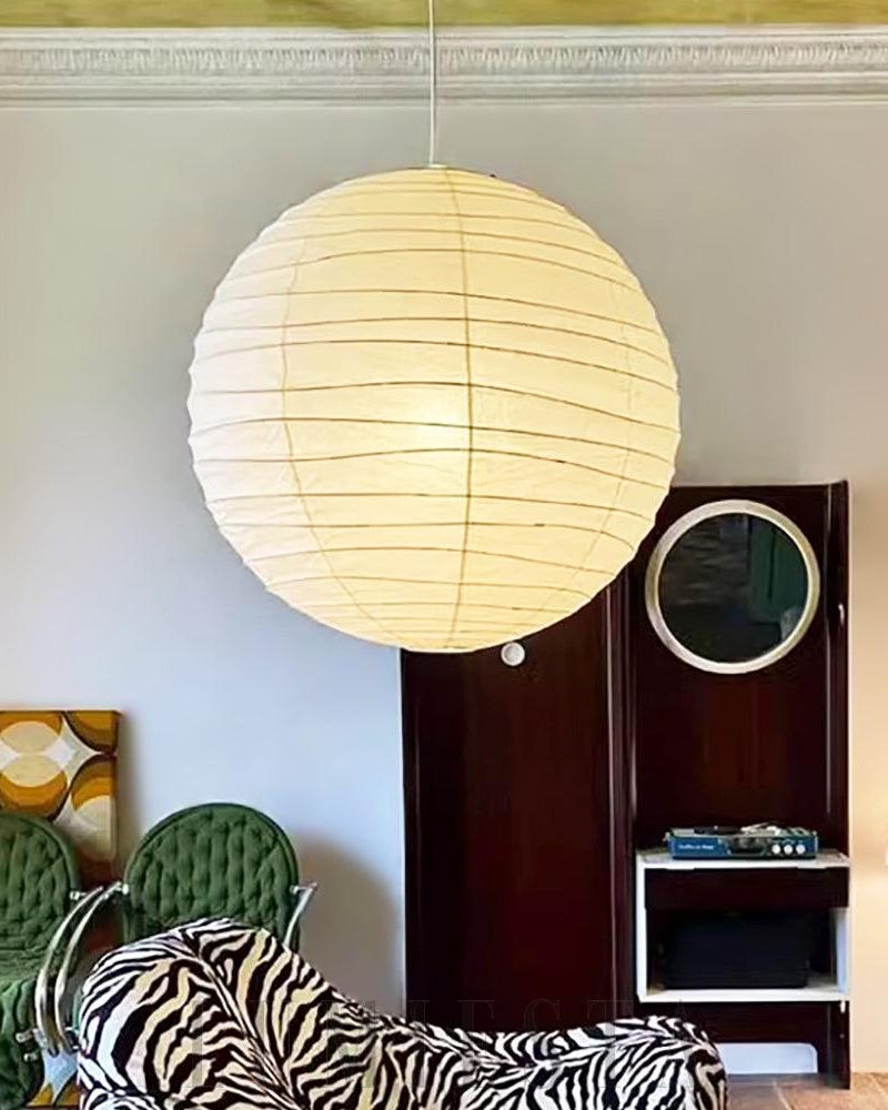 Lampa wisząca Akari 120D w stylu japońskim średnica 120cm