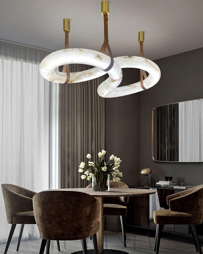 Lampa wisząca Infinity w stylu nowoczesnym oświetlenie LED