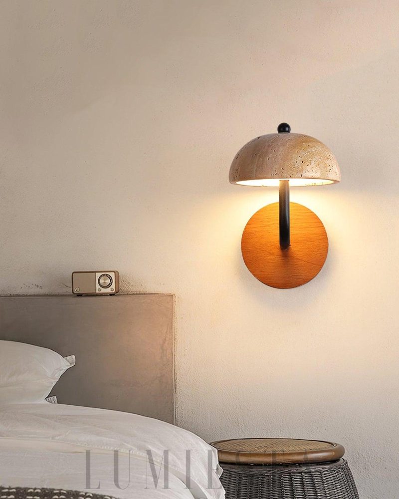 Lampa ścienna Reverse Travertine w stylu nowoczesnym 15cm
