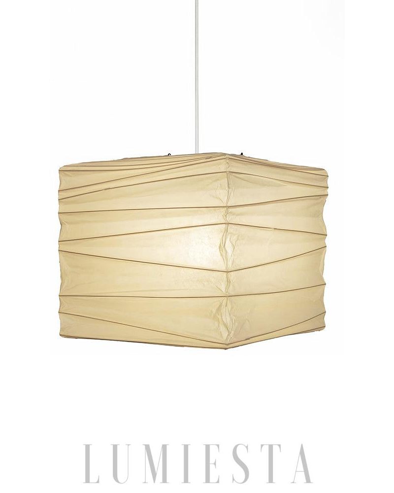Lampa wisząca Akari 33X 45X w kształcie eleganckiego abażura