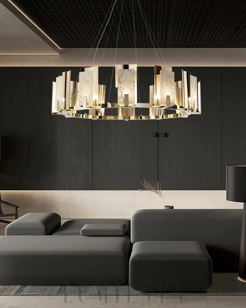 Lumitra - lampa wisząca okrągła w nowoczesnym stylu