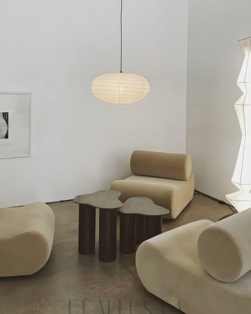 Lampa wisząca Akari EN w stylu japońskim rozmiar 50 70 95 cm