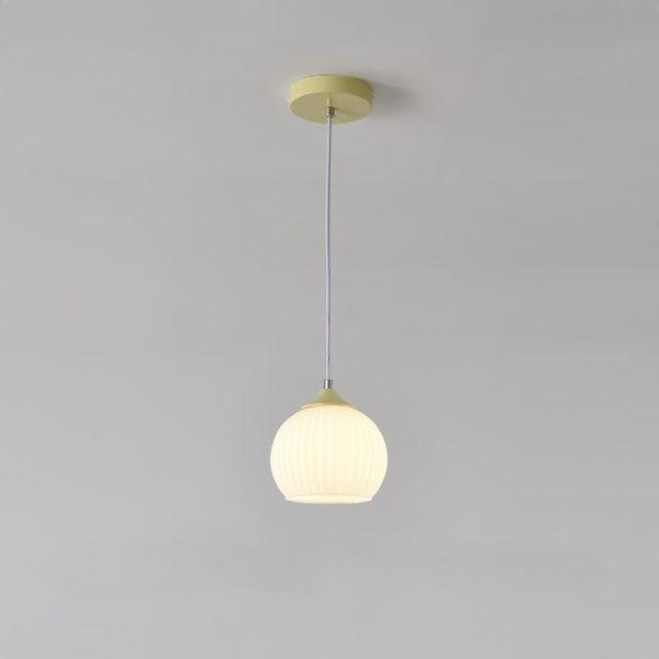 Glass Pendant Lamp Flower Bud in the Shape of a Flower
