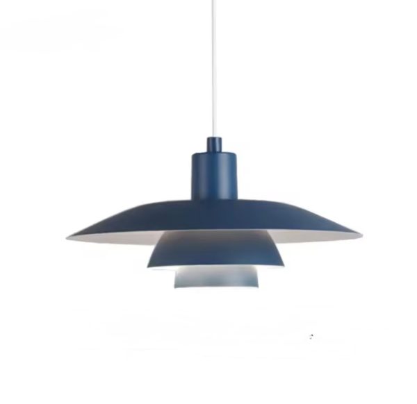 Screenshot Trójwarstwowa lampa wisząca z aluminiowymi kloszami 40 cm