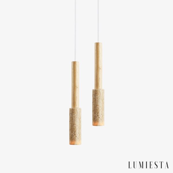 Lumiesta-appiana-lampa-wiszca-trawertynowo-drewniana-ta-do-jadalni-4h27150-cm.jpg Appiana - Lampa wisząca trawertynowo-drewniana, żółta do jadalni, Ø4×H27/150 cm