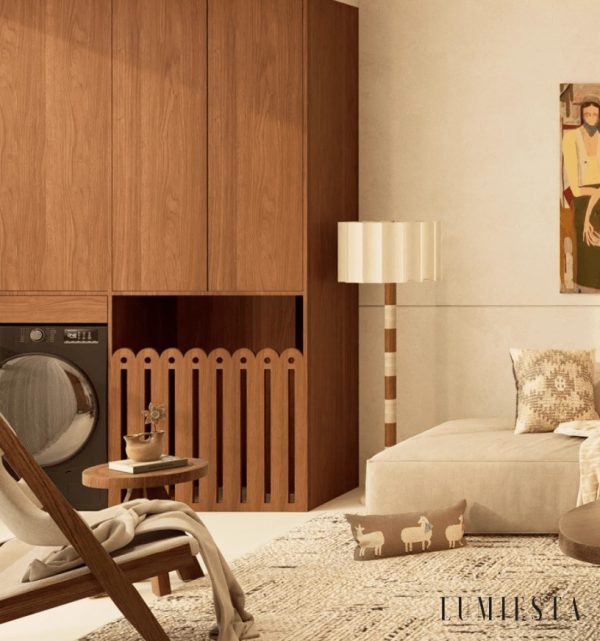 Lumiesta-augustax-lampa-podogowa-trawertynowa-ta-do-salonu-50-x-h150-cm-6.jpg AugustaX - Lampa podłogowa trawertynowa żółta do salonu, Ø50 x H150 cm