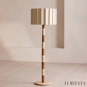 Lumiesta-augustax-lampa-podogowa-trawertynowa-ta-do-salonu-50-x-h150-cm-7.jpg AugustaX - Lampa podłogowa trawertynowa żółta do salonu, Ø50 x H150 cm