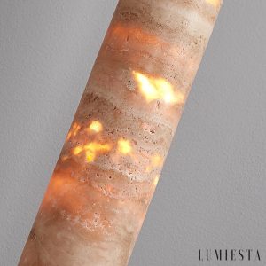 Lumiesta-aureliax-lampa-wiszca-trawertynowa-ta-do-salonu-i-jadalni-62535-cm-4.jpg Aureliax - Lampa wisząca trawertynowa, żółta, do salonu i jadalni, Ø6×25/35 cm