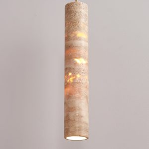 Lumiesta-aureliax-lampa-wiszca-trawertynowa-ta-do-salonu-i-jadalni-62535-cm-5.jpg Aureliax - Lampa wisząca trawertynowa, żółta, do salonu i jadalni, Ø6×25/35 cm