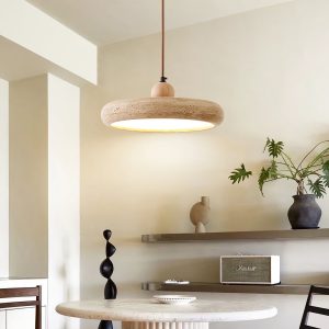 Lumiesta-aureterra-830-lampa-wiszca-trawertynowa-ta-do-salonu-i-jadalni-30-x-h11-cm-4.jpg Aura Terra - Lampa wisząca trawertynowa, żółta do salonu i jadalni, Ø30 x H11 cm