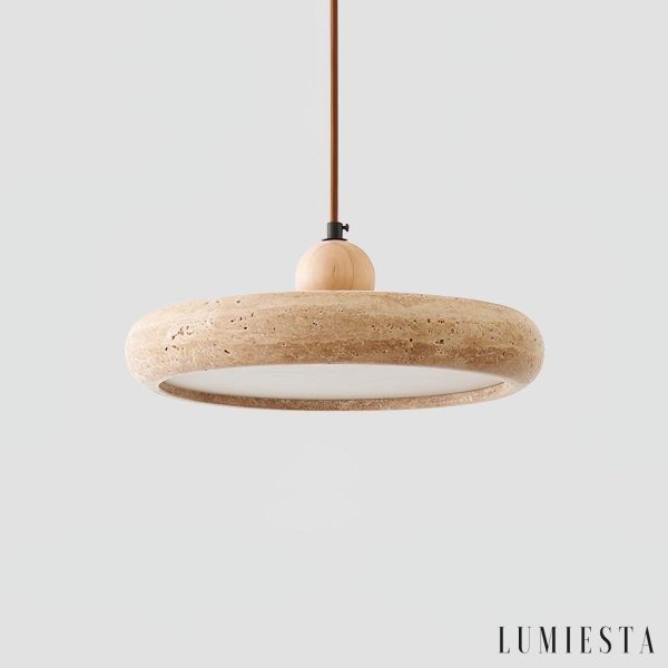 Lumiesta-aureterra-830-lampa-wiszca-trawertynowa-ta-do-salonu-i-jadalni-30-x-h11-cm-5.jpg Aura Terra - Lampa wisząca trawertynowa, żółta do salonu i jadalni, Ø30 x H11 cm