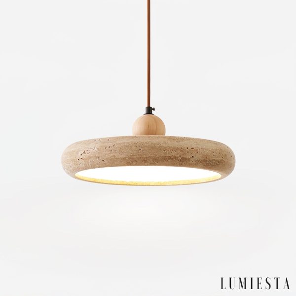 Lumiesta-aureterra-830-lampa-wiszca-trawertynowa-ta-do-salonu-i-jadalni-30-x-h11-cm-7.jpg Aura Terra - Lampa wisząca trawertynowa, żółta do salonu i jadalni, Ø30 x H11 cm