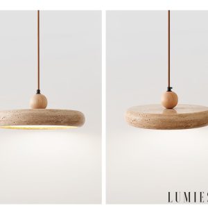 Lumiesta-aureterra-830-lampa-wiszca-trawertynowa-ta-do-salonu-i-jadalni-30-x-h11-cm-8.jpg Aura Terra - Lampa wisząca trawertynowa, żółta do salonu i jadalni, Ø30 x H11 cm