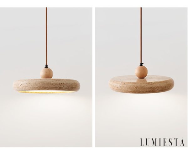 Lumiesta-aureterra-830-lampa-wiszca-trawertynowa-ta-do-salonu-i-jadalni-30-x-h11-cm-8.jpg Aura Terra - Lampa wisząca trawertynowa, żółta do salonu i jadalni, Ø30 x H11 cm