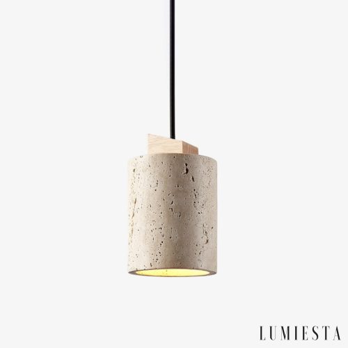 Lumiesta-auretryn-372-lampa-wiszca-drewniano-trawertynowa-orzechowa-do-jadalni-11x17-cm.jpg Auretryn 372 - Lampa wisząca drewniano-trawertynowa orzechowa do jadalni Ø11x17 cm