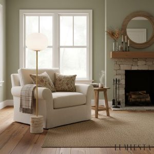 Lumiesta-bellagia-lampa-podogowa-zota-z-tym-trawertynem-do-salonu-33-x-150-cm-2.jpg Bellagia - Lampa podłogowa złota z żółtym trawertynem do salonu, Ø33 x 150 cm