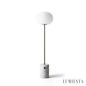 Lumiesta-bellagia-lampa-podogowa-zota-z-tym-trawertynem-do-salonu-33-x-150-cm-rozmiar-33-cm-x-wysoko-150-cm-kolor-czarny-i-biay-marmur.jpg Bellagia - Lampa podłogowa złota z żółtym trawertynem do salonu, Ø33 x 150 cm