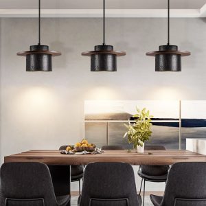 Lumiesta-champagna-lampa-wiszca-trawertynowo-drewniana-czarna-do-jadalni-20x12-cm-2.jpg Champagna - Lampa wisząca trawertynowo-drewniana, czarna do jadalni Ø20x12 cm