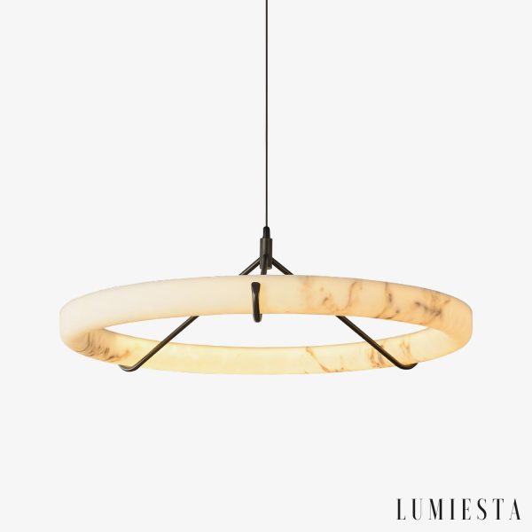 Galaphera - Modern pendant lamp, black and white for the living room, Ø50/80/100 cm