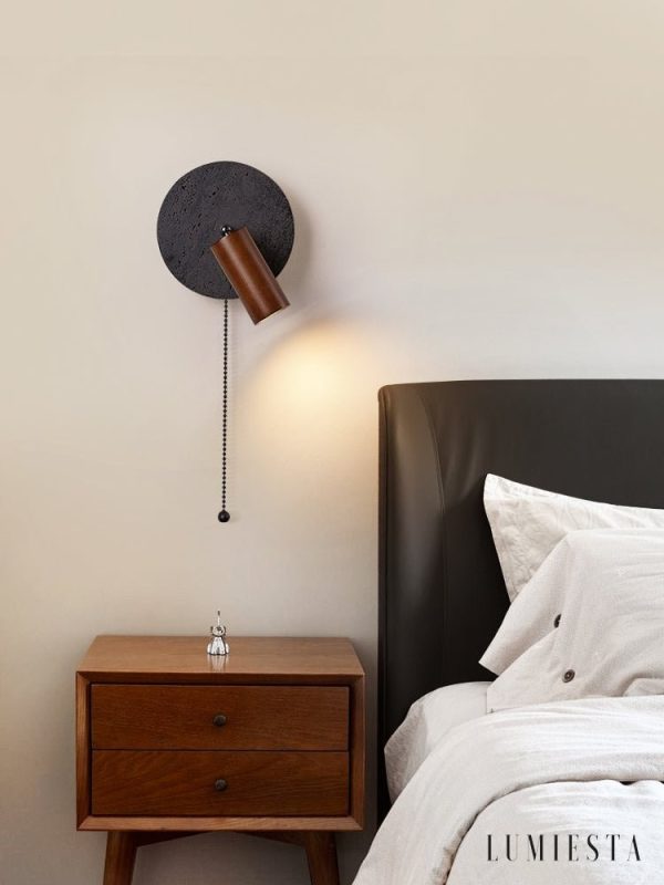 Lumiesta-goralith-lampa-wiszca-loftowa-orzech-i-czarny-trawertyn-do-jadalni-18x10-cm-3.jpg Goralith - Lampa wisząca loftowa, orzech i czarny trawertyn do jadalni Ø18x10 cm