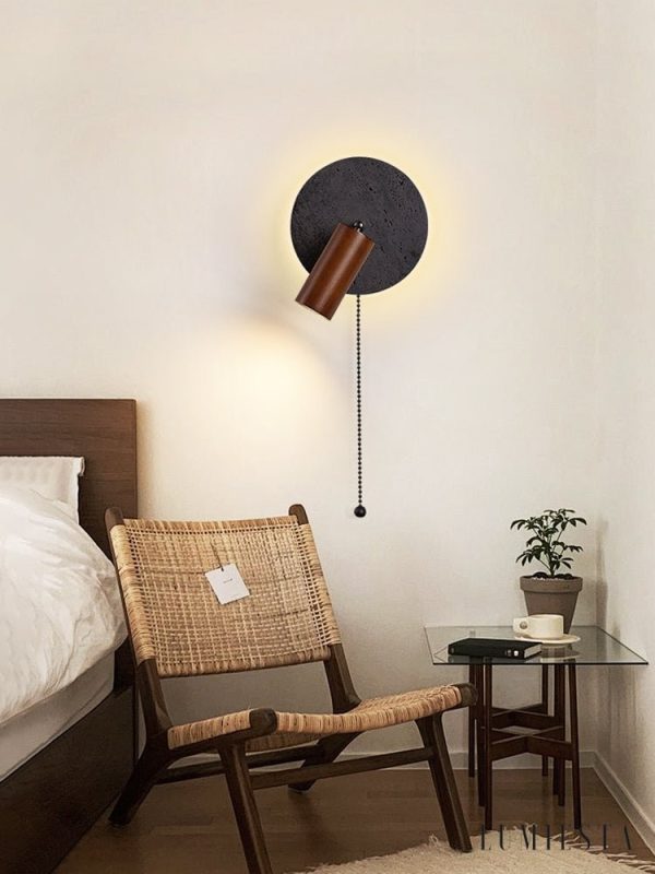 Lumiesta-goralith-lampa-wiszca-loftowa-orzech-i-czarny-trawertyn-do-jadalni-18x10-cm-5.jpg Goralith - Lampa wisząca loftowa, orzech i czarny trawertyn do jadalni Ø18x10 cm