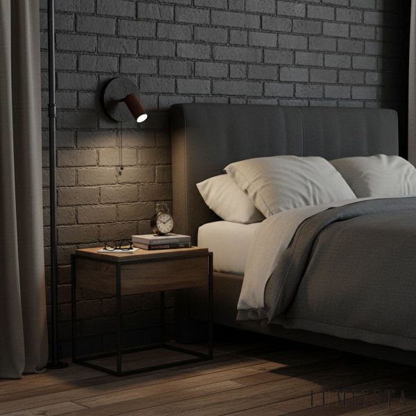 Lumiesta-goralith-lampa-wiszca-loftowa-orzech-i-czarny-trawertyn-do-jadalni-18x10-cm-7.jpg Goralith - Lampa wisząca loftowa, orzech i czarny trawertyn do jadalni Ø18x10 cm