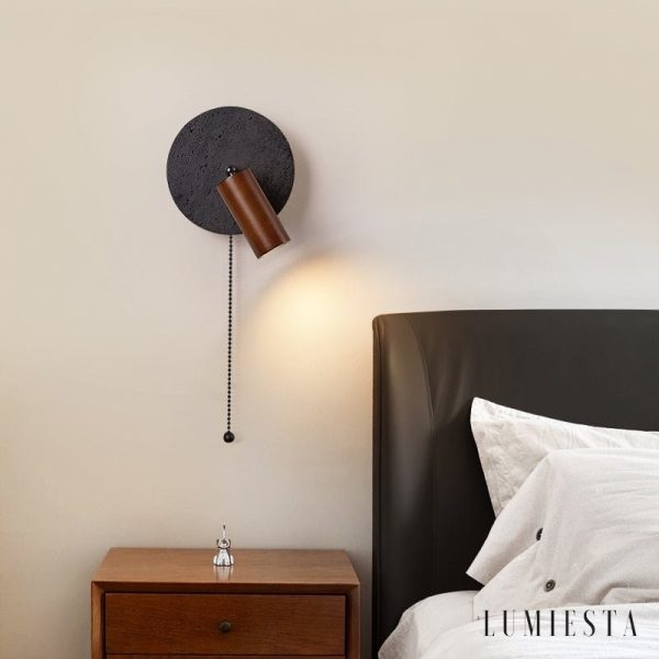 Lumiesta-goralith-lampa-wiszca-loftowa-orzech-i-czarny-trawertyn-do-jadalni-18x10-cm-8.jpg Goralith - Lampa wisząca loftowa, orzech i czarny trawertyn do jadalni Ø18x10 cm