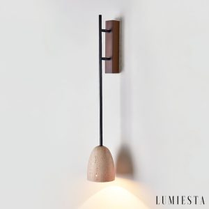 Lumiesta-lausanna-lampa-wiszca-trawertynowa-orzechowa-do-salonu-12-x-7188-cm-4.jpg Lausanna - Lampa wisząca trawertynowa, orzechowa do salonu, Ø12 x 71/88 cm