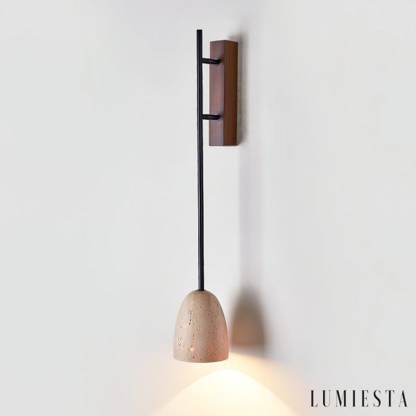 Lumiesta-lausanna-lampa-wiszca-trawertynowa-orzechowa-do-salonu-12-x-7188-cm-4.jpg Lausanna - Lampa wisząca trawertynowa, orzechowa do salonu, Ø12 x 71/88 cm