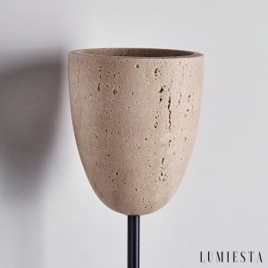 Lumiesta-lausanna-lampa-wiszca-trawertynowa-orzechowa-do-salonu-12-x-7188-cm-5.jpg Lausanna - Lampa wisząca trawertynowa, orzechowa do salonu, Ø12 x 71/88 cm