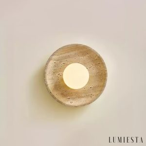 Lumiesta-lucernis-kinkiet-trawertynowy-do-salonu-i-sypialni-tybiay-2530-cm-7.jpg Lucernis - Kinkiet trawertynowy do salonu i sypialni, żółty/biały Ø25/30 cm