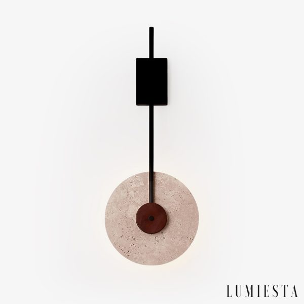 Lumiesta-lumaria-kinkiet-trawertynowy-nowoczesny-czarny-do-salonu-30-x-75-cm.jpg Lumaria - Kinkiet trawertynowy nowoczesny, czarny, do salonu, Ø30 x 75 cm